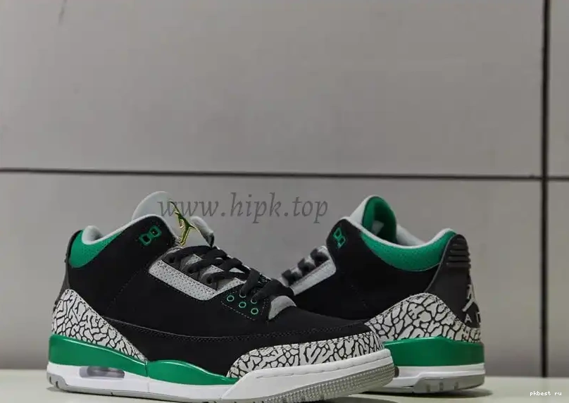 Materials Retail Retro Ready Green Ship Pine GOD PK Jordan 3 to 0603